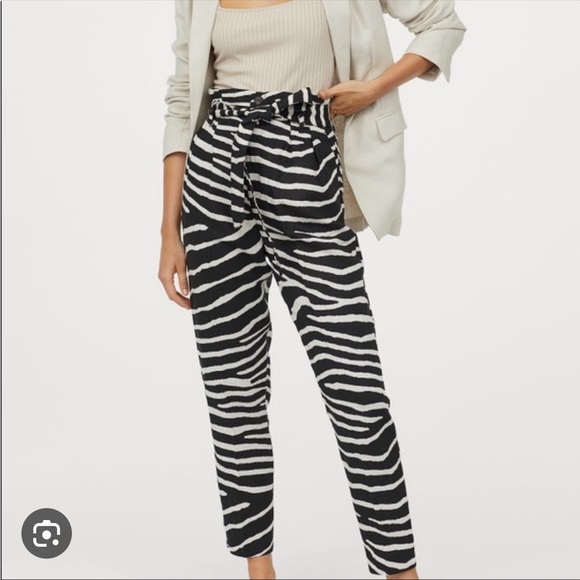 H&M Pants - H&M paper bag linen pants 4